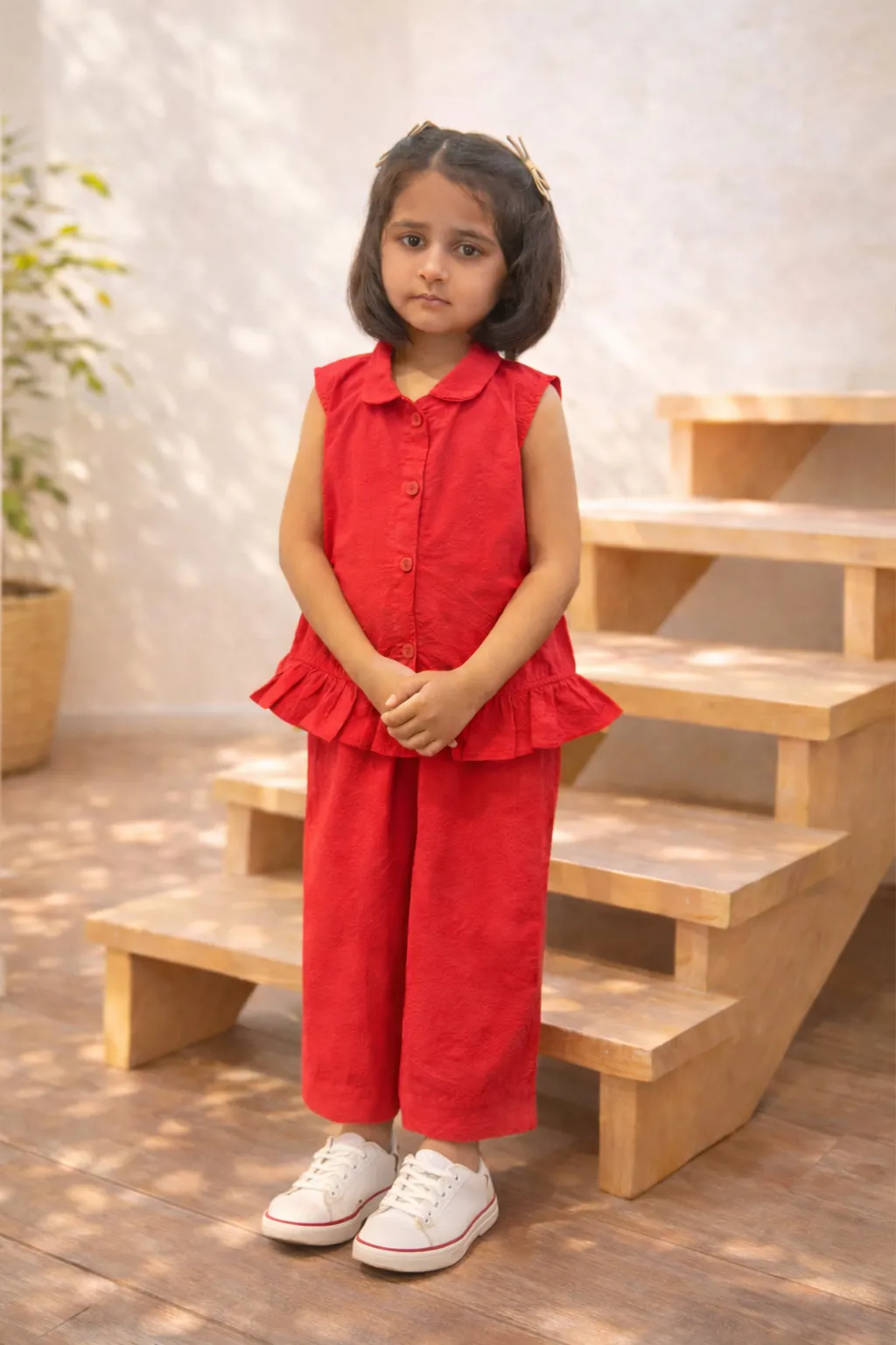 Airlite Textured cotton Co-ord Set 2
