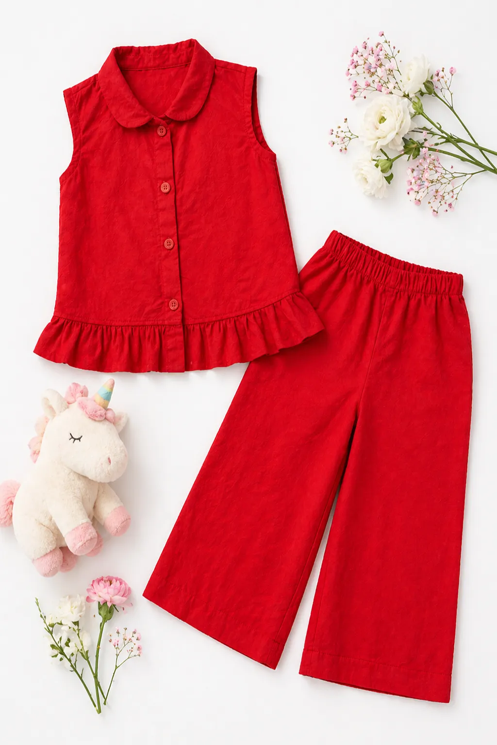 Airlite Textured cotton Co-ord Set 5